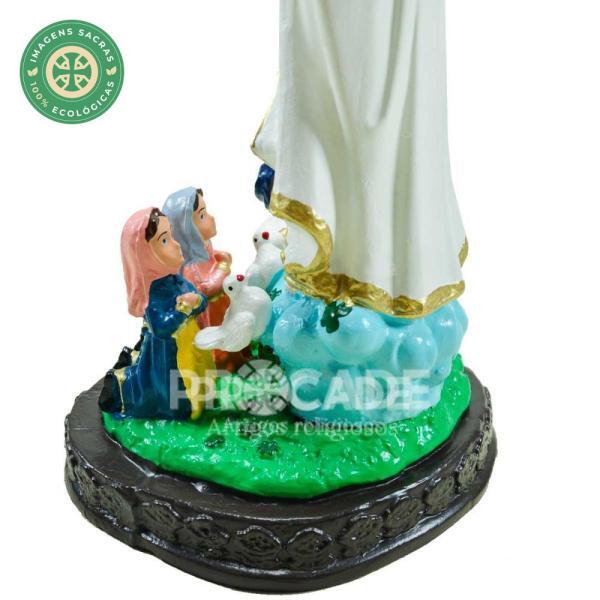 Nossa Senhora de Fátima com os Pastorinhos (24 CM)