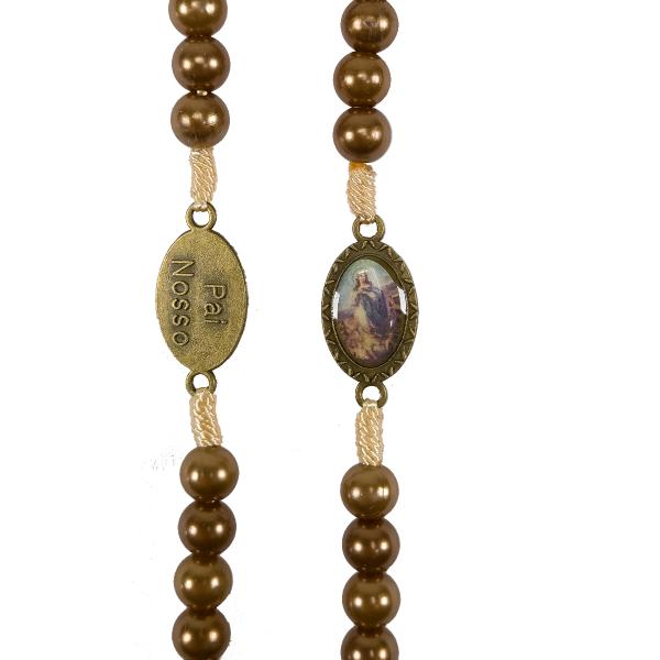 Terço das Mulheres Dourado (Duzia-R$ 13,50 unidade)