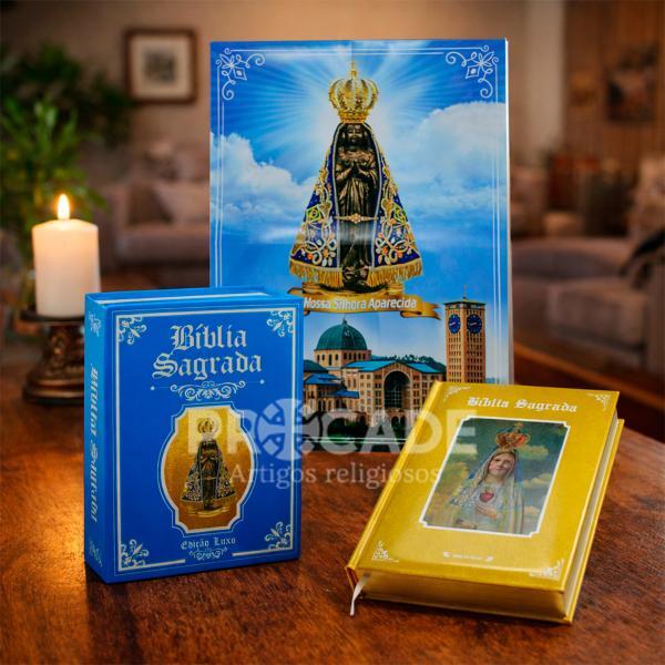 Bíblia Sagrada Edição Ouro de Nossa Senhora Aparecida – Capa Dourada