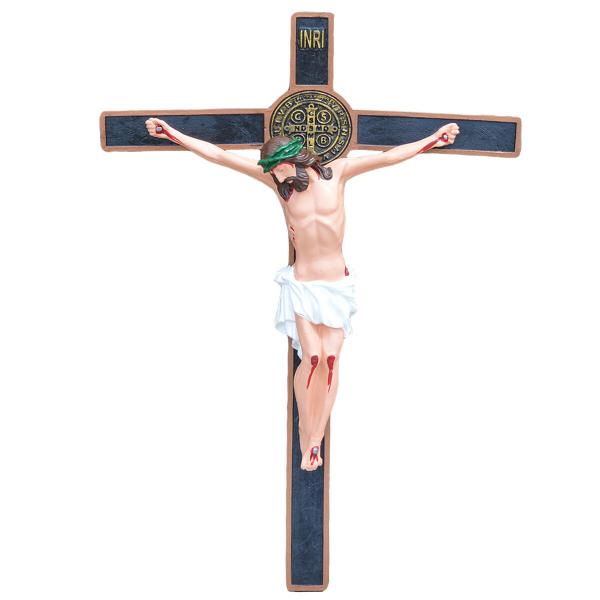 Crucifixo de São Bento 70 cm