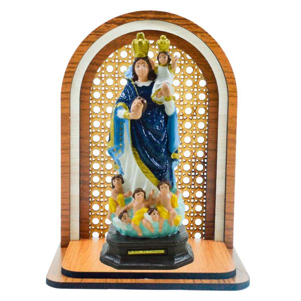 Aparador Oratório com Nossa Senhora da Cabeça 22 cm