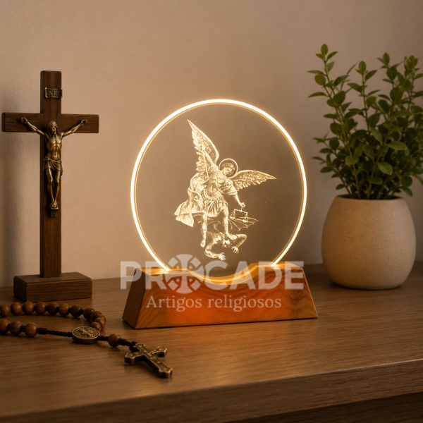 Luminária LED Slim Laser USB 10cm – São Miguel.