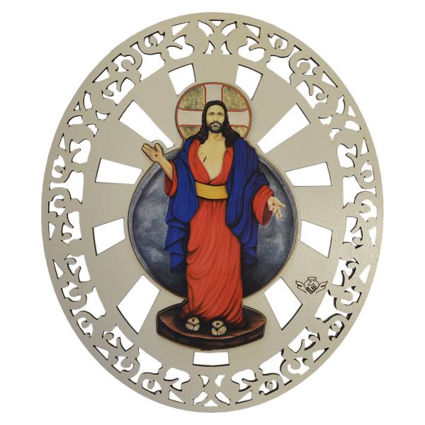 Mandala das Santas Chagas de Jesus 35 cm