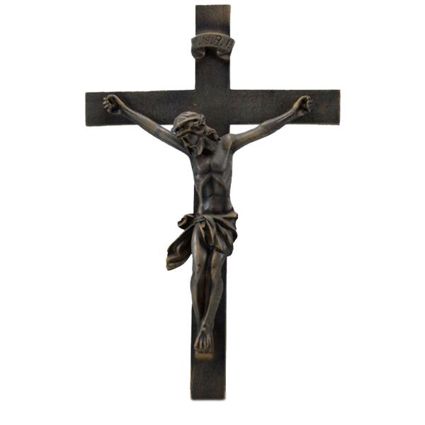 Crucifixo em estilo Barroco  (39Cm) 