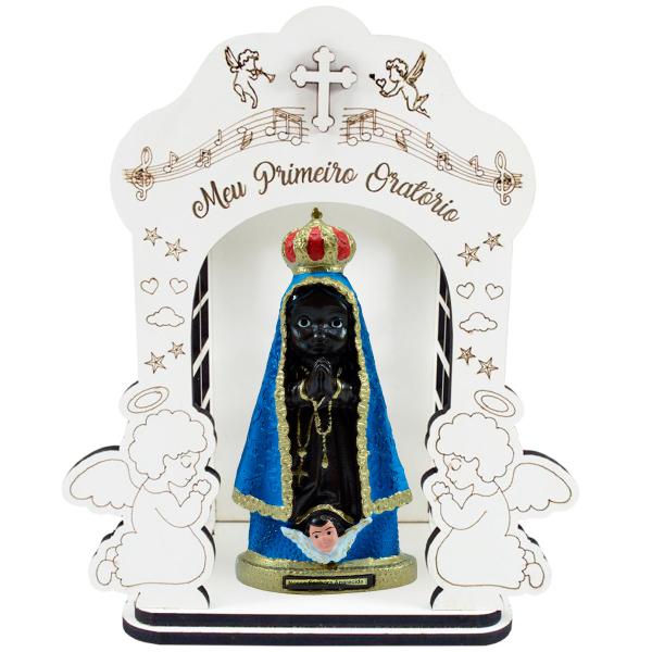 Oratório infantil 25Cm  com Nossa Senhora Baby 