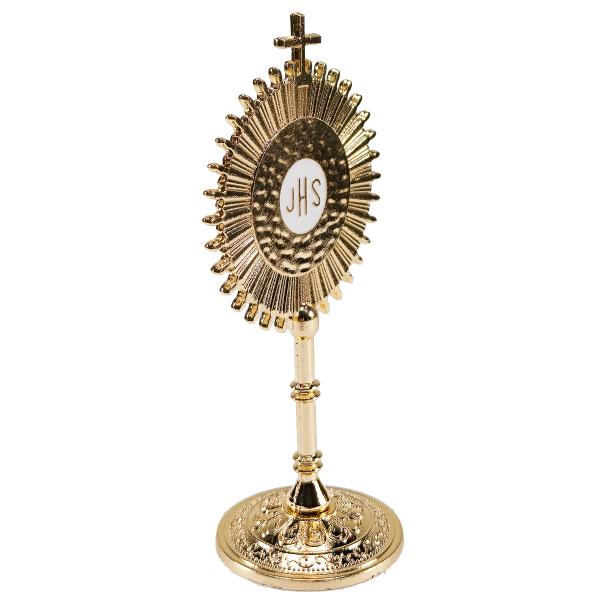 Ostensório  Dourado de mesa 10 cm (Dúzia-R$ 9,00)