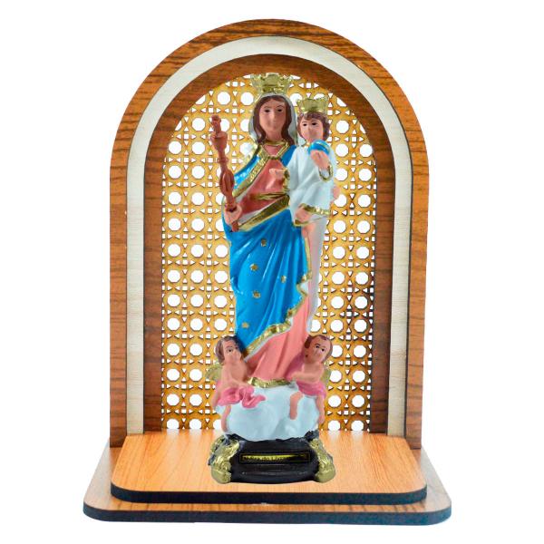 Aparador Oratório com Nossa Senhora do Livramento.