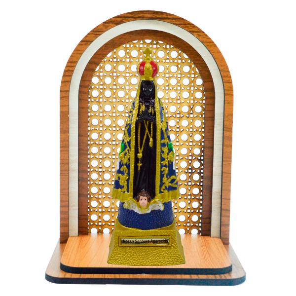 Aparador Oratório com Nossa Senhora Aparecida 21 cm