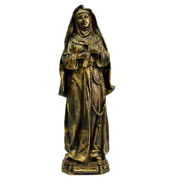 Santa Rita de Cássia Ouro Velho (40Cm) 