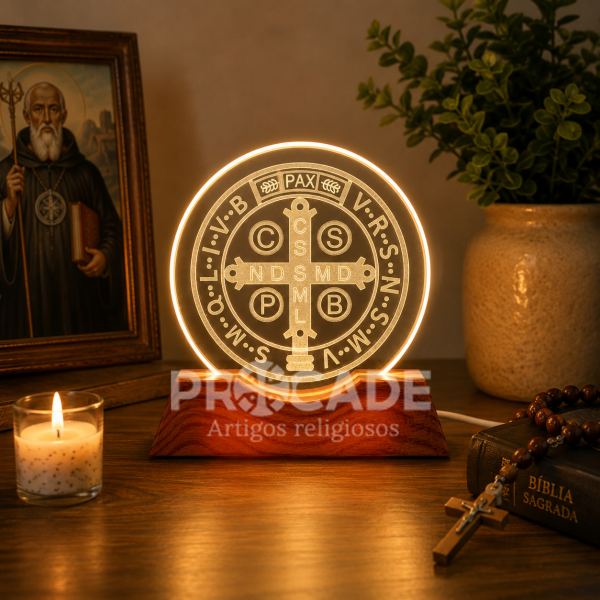 Luminária LED Slim Laser USB 10cm –São Bento