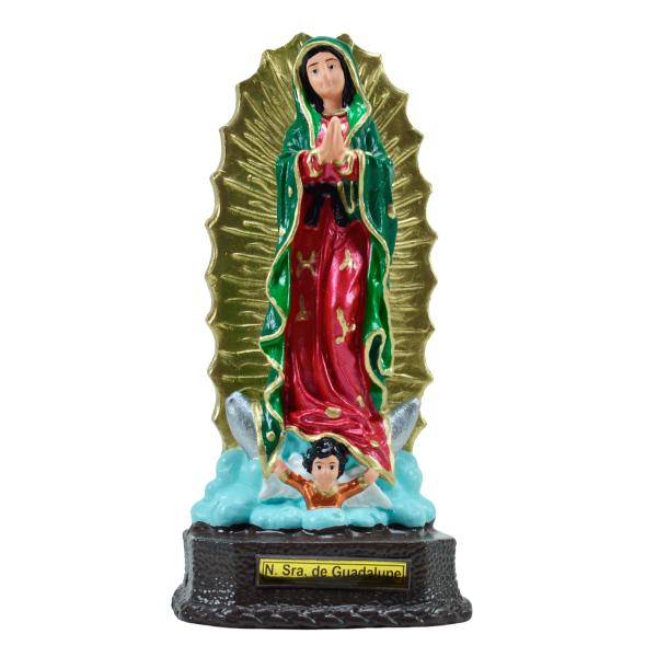 Capela 34 cm com Imagem de Nossa Senhora de Guadalupe