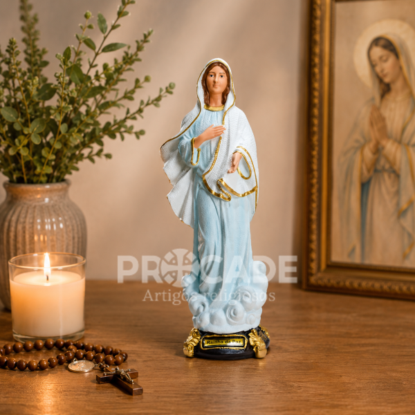 Nossa Senhora Rainha da Paz 33 CM