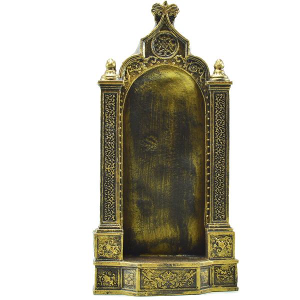Capela de Borracha 35 cm Ouro Velho