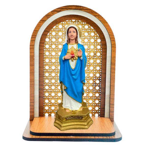 Aparador Oratório com Sagrado Coração de maria 20 cm 