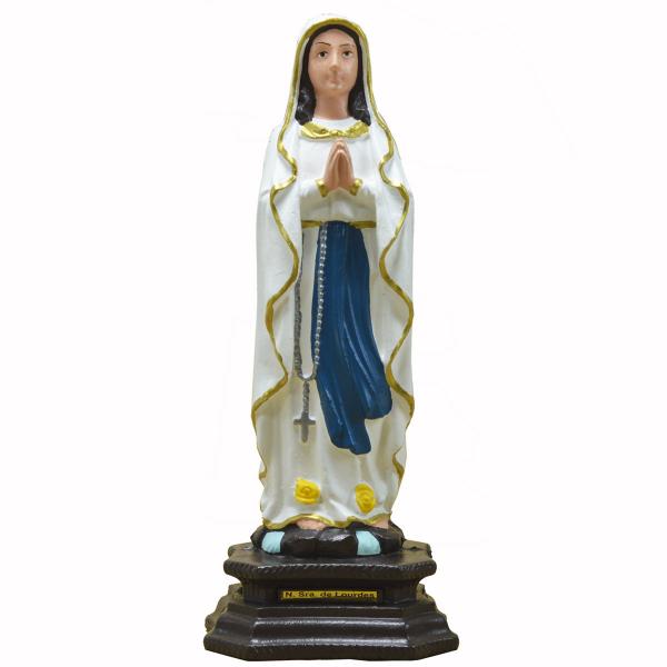 Capela 34 cm com Imagem de Nossa Senhora de Lourdes
