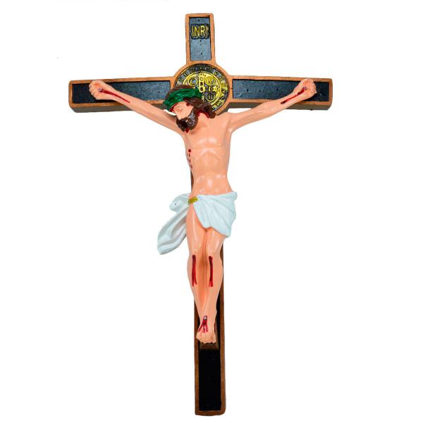 Crucifixo de São Bento 40 cm