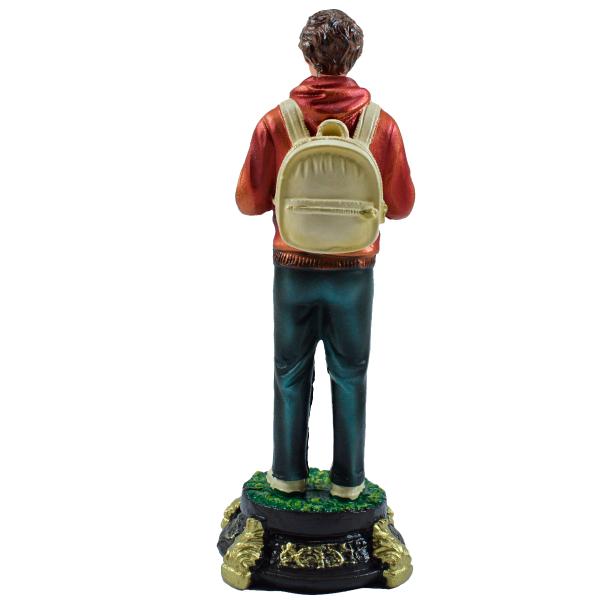 Capela 34 cm com Imagem de Carlo Acutis 20 cm