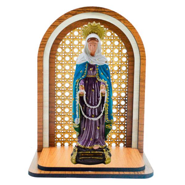 Aparador Oratório com Nossa Senhora das Lágrimas 21 cm