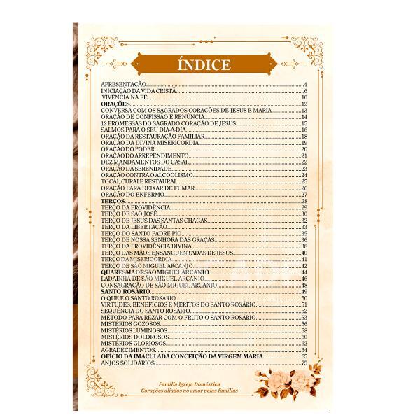 Kit 12 Livros de Orações + 12 Dezenas de Madeira para Carro