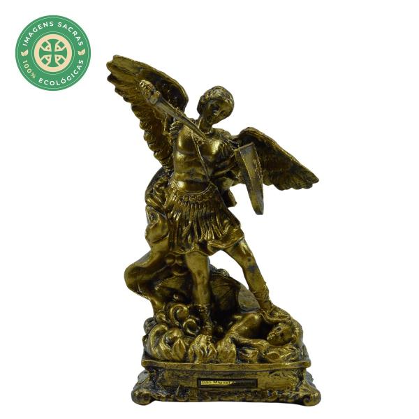São Miguel Arcanjo Ouro velho 23 Cm 