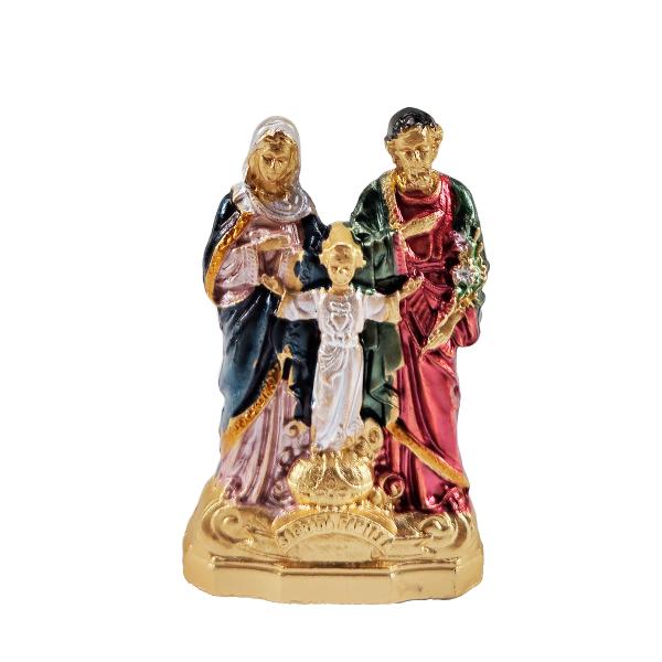 Sagrada Família Dourado Auto Colante para painel  5cm - 06 Unidades