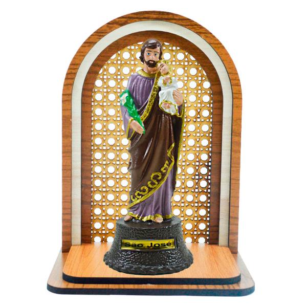 Aparador Oratório com São José 22 cm 