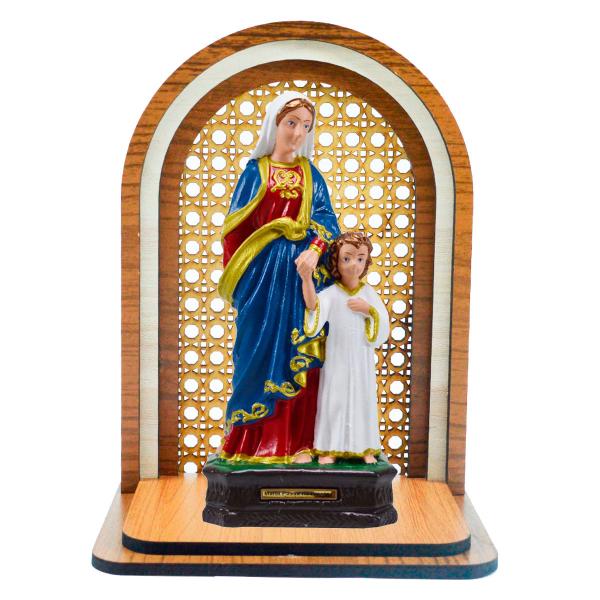 Aparador Oratório com Maria Passa na Frente 22 cm.