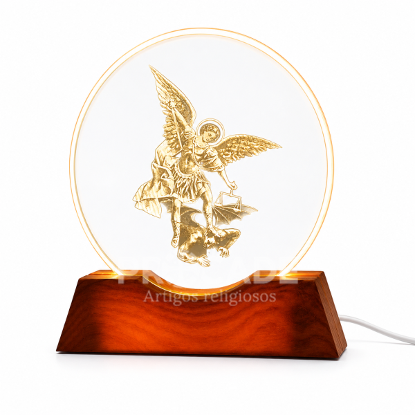 Luminária LED Slim Laser USB 10cm – São Miguel.