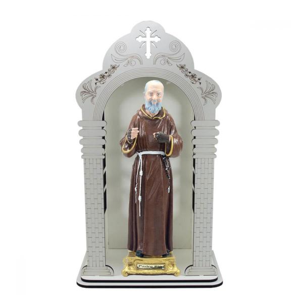 Capelão 60 cm com Padre Pio