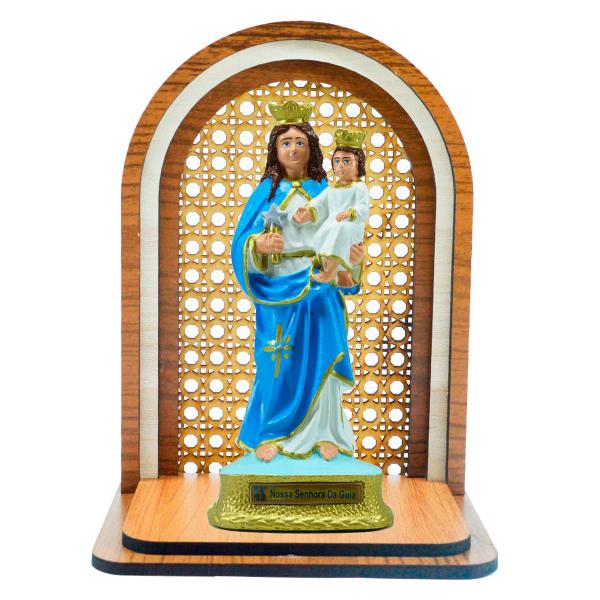 Aparador Oratório com Nossa Senhora da Guia 21 cm