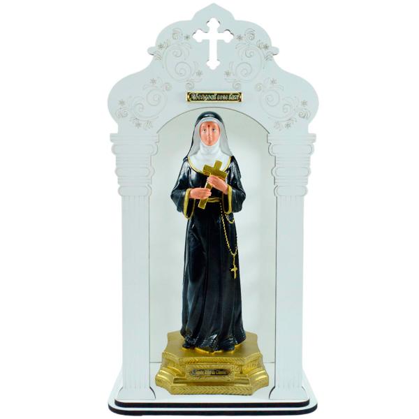 Capela 46 cm com Imagem de Santa Rita 29 cm (AG)