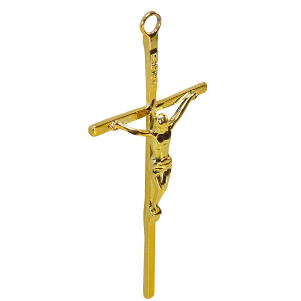 Cruz Metal Dourado (14,5 cm)