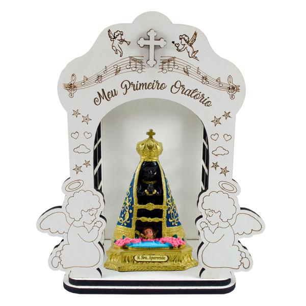 Oratório infantil 25Cm com Nossa Senhora Baby (AG)
