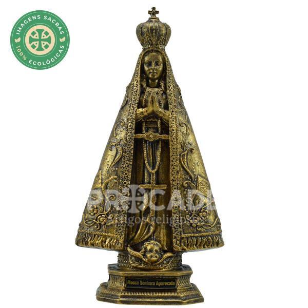Nossa Senhora Aparecida -32Cm Ouro Velho