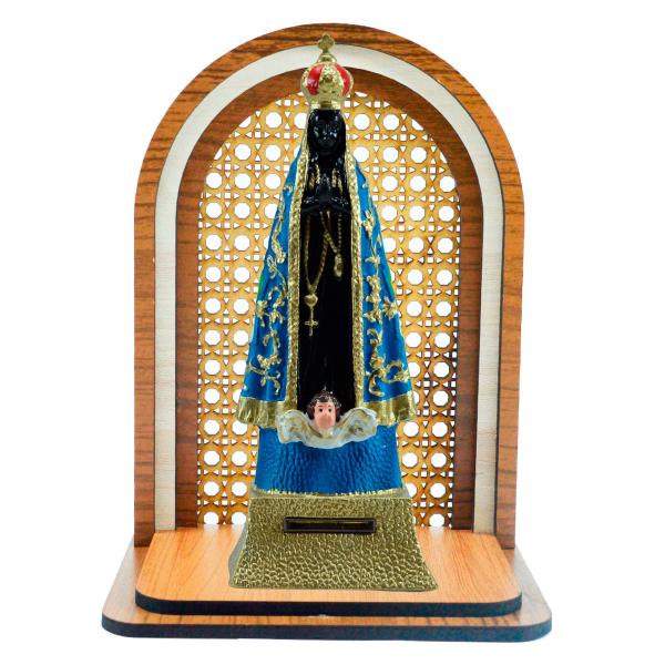 Aparador Oratório com Nossa Senhora Aparecida 21 cm