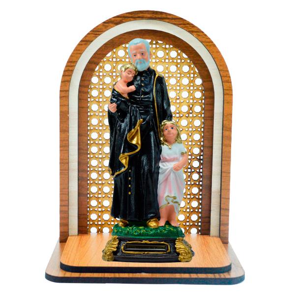 Aparador Oratório com São Vicente de Paulo 20 cm