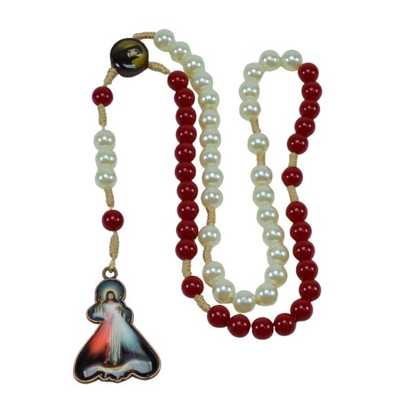 Terço da Misericórdia e Santa Faustina (06 unidades)